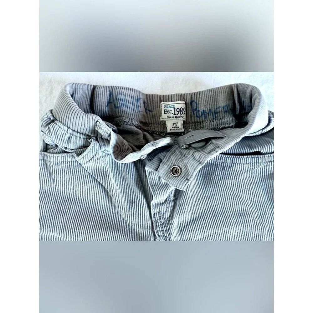 The Children’s Place Boys Jeans & Gray Pants Size 3T Denim & Corduroy Toddler